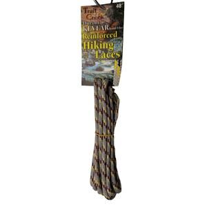 Heavy Duty 48" Boot Laces made with Natural Dupont™ Kevlar® Gray Hiking Work